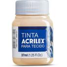 Tinta para Tecido Fosca 37ML Amarelo Pessego Duzia