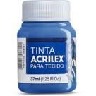 Tinta para Tecido Fosca 37ML Azul Turquesa Duzia