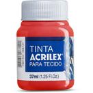 Tinta para Tecido Fosca 37ML Vermelho Fogo