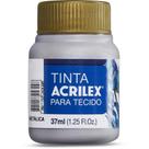 Tinta para Tecido Metalica 37ML Prata Duzia