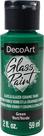 Tinta para vidro DecoArt verde 59 ml atóxica
