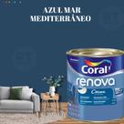 Tinta Parede Azul Marinho Acrílica Fosca Renova 800ml Tinta Parede Azul Marinho Acrílica Fosca Renova 800ml