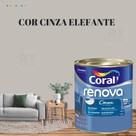 Tinta Parede Cinza Renova Acrílica Fosca 800ml Tinta Parede Cinza Renova Acrílica Fosca 800ml