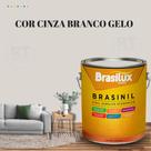 Tinta Parede Cinza Véu Acrílica Brasinil Anti Mofo 3,2l