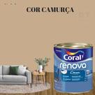 Tinta Parede Marrom Acrílica Fosca Renova 800ml Tinta Parede Marrom Acrílica Fosca Renova 800ml