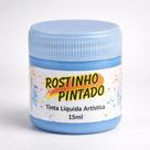 Tinta Pintura Facial Azul Claro Rostinho Pintado Para a pele