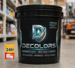 Tinta Pisos e Quadras Premium 5kg Decolors Alta Resistência Pisos Paredes Muros Fachadas Cerâmica Envio
