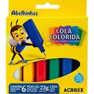 Tinta Plástica 23g c/ 6 Cores - Acrilex