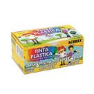 Tinta Plástica Acrilex 15 Ml 6 Cores