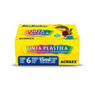 Tinta Plástica com 6 Cores - Acrilex