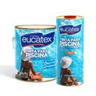 Tinta Poliuretano PU Bi Componente Kit para Piscina Branco Alta Resistência Eucatex 2,7L