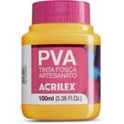 Tinta PVA 100ML Amarelo Ouro - Pacote com 6