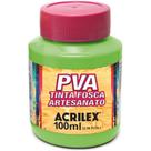 Tinta PVA 100ML. Verde Folha PCT.C/06