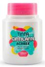 Tinta Pva Cintilante 100ml - 519 Branco Acrilex Tinta Pva Cintilante 100ml - 519 Branco Acrilex
