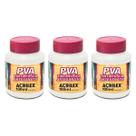Tinta Pva Fosca 100ml 3 Unidades Cor Branco Ref 519 Acrilex