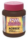 Tinta PVA Fosca 526 250ML Marrom Escuro Acrilex