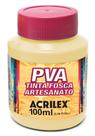 Tinta Pva Fosca 834 250ml Palha Acrilex Tinta Pva Fosca 834 250ml Palha Acrilex