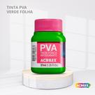 Tinta pva fosca para artesanato com 37ml cor verde folha Tinta pva fosca para artesanato com 37ml cor verde folha