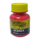 Tinta Pva Plástica 37ml Rosa Escuro 542 Acrilex - 1 Tinta Pva Plástica 37ml Rosa Escuro 542 Acrilex - 1