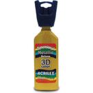 Tinta Relevo Dimensional Metálica Ouro 35ML - Pacote com 06 Unidades Tinta Relevo Dimensional Metálica Ouro 35ML - Pacote com 06 Unidades