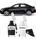 Tinta Retoquetira Risco Preto Carbon Flash Gm