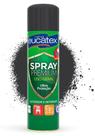 Tinta spray 400ml/210g alta Temperatura preto fosco Eucatex