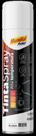 Tinta spray 400ml mundial prime alta temperatura branco fosco