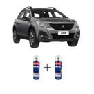 Tinta Spray Automotiva Cinza Grafito - KZB Peugeot 300ml + Spray Verniz 300ml Tinta Spray Automotiva Cinza Grafito - KZB Peugeot 300ml + Spray Verniz 300ml