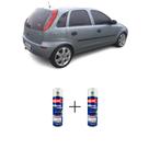 Tinta Spray Automotiva Cinza Virgo Met - 23 GM+ Spray Verniz 300ml