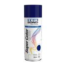 Tinta Spray Azul Escuro Uso Geral 350ML Super Color Tekbond
