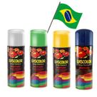 Tinta Spray Copa Do Mundo Lukscolor Decoração Brasil Kit 4un