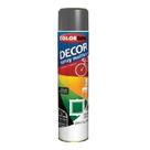 Tinta Spray Decor Metálico Grafite COLORGIN