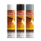 Tinta Spray Etaniz Alta Temperatura 400ml Aluminio, Preto Fosco ou branco Fosco
