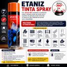 Tinta spray luminosa laranja 210g/400ml
