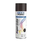 Tinta Spray Marrom Uso Geral 350ml SuperColor Tekbond