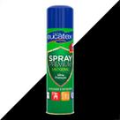 Tinta spray premium multi uso eucatex preto brilhante 400ml