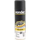 Tinta Spray Preta Fosca Uso Geral 350ml/250g Vonder