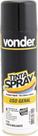 Tinta spray preto brilhante 400ml/250g - Vonder