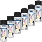 Tinta Spray Preto Fosco Tek Bond Caixa 6 Unidades