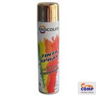 Tinta Spray Radcolor Dourado Metálico Uso Geral 400 ml Radnaq RC2124