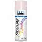 Tinta spray rosa 350ml tekbond aerossol alta cobertura secagem rápida acabamento uniforme e decorativo