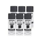 Tinta spray Rust-Oleum Chalked Charcoal All-in-One, 350 ml, pacote com 6