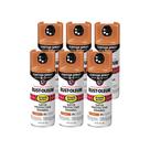 Tinta spray Rust-Oleum interrompe a ferrugem Custom Satin Curcuma 355ml