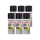Tinta spray Rust-Oleum interrompe a ferrugem e ferrugem, reformador de ferrugem, 300 ml, preto