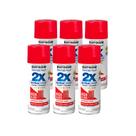 Tinta spray Rust-Oleum Painter's Touch 2X, 340 ml, pacote com 6 unidades
