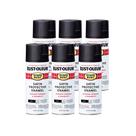 Tinta spray Rust-Oleum Stops Rust Rust Satin Black 354 ml (pacote com 6)