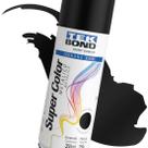 Tinta Spray Super Color Metálica 350ml Preto Tekbond