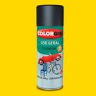 Tinta spray uso geral amarelo 55081 brilhante colorgin 350ml