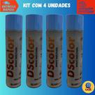 Tinta Spray Uso Geral Azul Claro DSColor - 4un