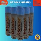 Tinta Spray Uso Geral Azul Claro DSColor - 6un